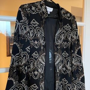 Chic Vintage 100% silk jacket. S. NWT.